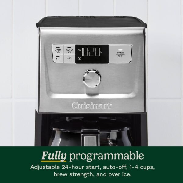 Cuisinart - PerfecTemp 14C Coffee Maker w Over Ice - Stainless Steel