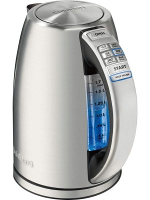Cuisinart - PerfecTemp Cordless Electric Kettle - Silver