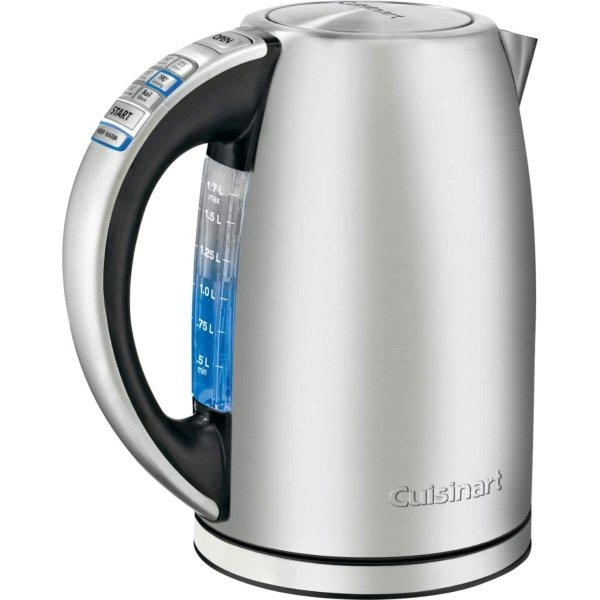 1208122cv11d.jpg Cuisinart - PerfecTemp Cordless Electric Kettle - Silver