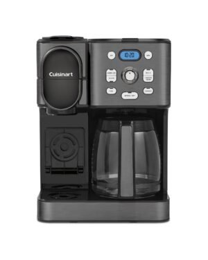 Cuisinart - Coffee Center 2-In-1 Coffeemaker - Black Stainless