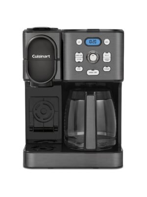 Cuisinart - Coffee Center 2-In-1 Coffeemaker - Black Stainless