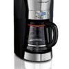 Hamilton Beach - 12-Cup Coffeemaker - Black/silver
