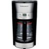 Hamilton Beach - 12-Cup Coffeemaker - Black/silver