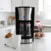 Hamilton Beach - 12-Cup Coffeemaker - Black/silver