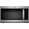 Whirlpool - 1.9 Cu. Ft. Over-the-Range Microwave with Sensor Cooking - Stainless Steel