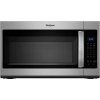 Whirlpool - 1.7 Cu. Ft. Over-the-Range Microwave - Stainless steel