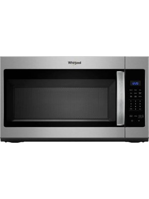 Whirlpool - 1.7 Cu. Ft. Over-the-Range Microwave - Stainless steel