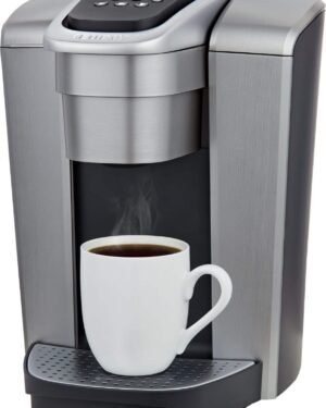 Keurig - K-Elite Single Serve K-Cup Pod Coffee Maker - Brushed Silver