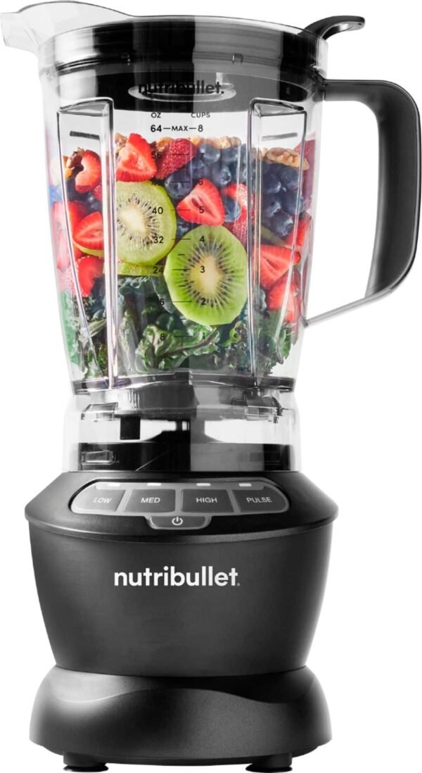 NutriBullet - Blender Full Size 1200 Watt 640z NBF50400 - Dark Gray