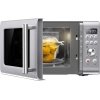 Breville - the Compact Wave Soft Close 0.9 Cu. Ft. Microwave - Silver