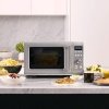 Breville - the Compact Wave Soft Close 0.9 Cu. Ft. Microwave - Silver