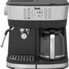 bella PRO - Combo 19-Bar Espresso and 10-Cup Drip Coffee Maker - Stainless Steel