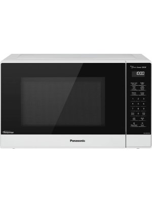 Panasonic - 1.2 Cu. Ft. 1200 Watt SN65KW Microwave with Inverter and Genius Sensor - White