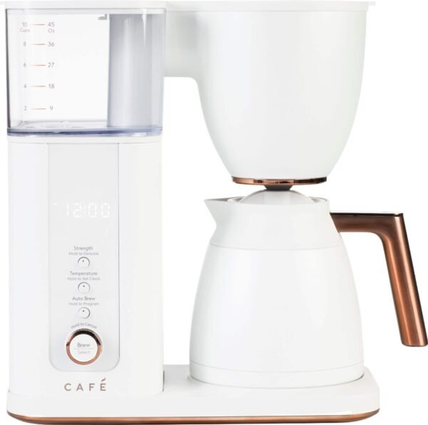 Café - Smart Drip 10-Cup Thermal Carafe Coffee Maker with Wi-Fi - Matte White
