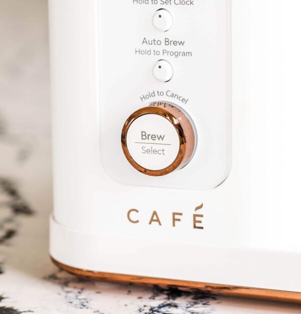 Café - Smart Drip 10-Cup Thermal Carafe Coffee Maker with Wi-Fi - Matte White
