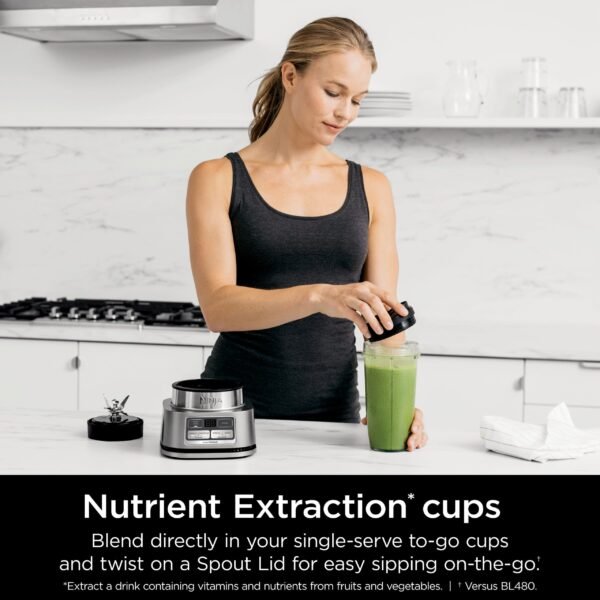 6421815cv11d.jpg Ninja - Foodi Smoothie Bowl Maker and Nutrient Extractor* 1200WP smartTO