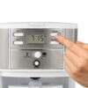 Hamilton Beach - 2-Way Programmable 12 Cup and Single-Serve Coffee Maker - WHITE