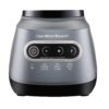 Hamilton Beach - Wave Crusher Blender with 40 oz. Glass Blender Jar and 20 Oz. Travel Jar - BLACK