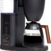 Café - Smart Drip 10-Cup Glass Carafe Coffee Maker with Wi-Fi - Matte Black