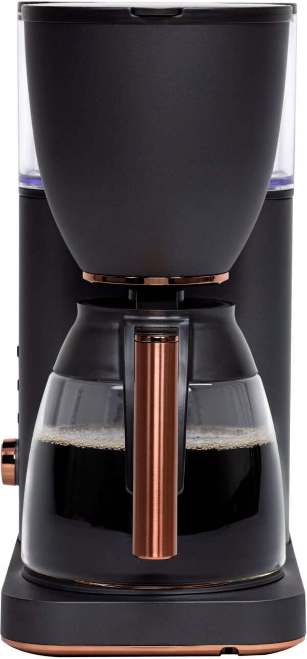 Café - Smart Drip 10-Cup Glass Carafe Coffee Maker with Wi-Fi - Matte Black