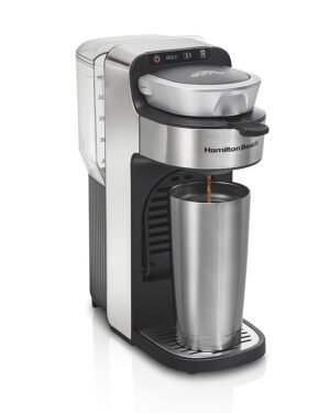 Hamilton Beach - The Scoop Single-Serve Coffee Maker with Removable Reservoir - BLACK