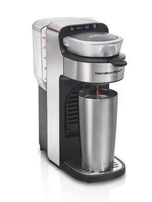 Hamilton Beach - The Scoop Single-Serve Coffee Maker with Removable Reservoir - BLACK