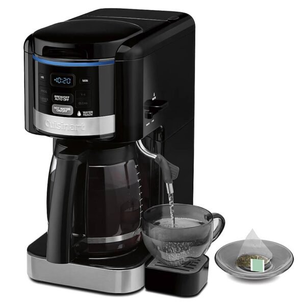 Cuisinart - Coffee Plus 12-Cup Coffeemaker & Hot Water System - Black