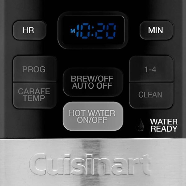 Cuisinart - Coffee Plus 12-Cup Coffeemaker & Hot Water System - Black