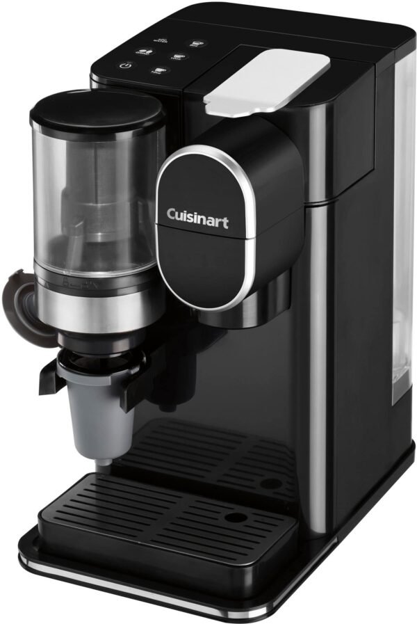 Cuisinart - Grind & Brew Single-Serve Coffeemaker - Black - Open Box - Excellent