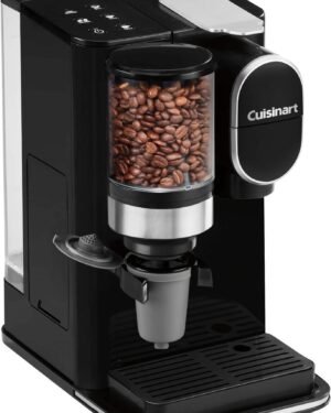 Cuisinart - Grind & Brew Single-Serve Coffeemaker - Black - Open Box - Excellent
