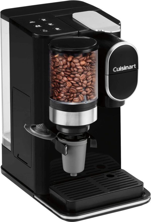 Cuisinart - Grind & Brew Single-Serve Coffeemaker - Black - Open Box - Excellent
