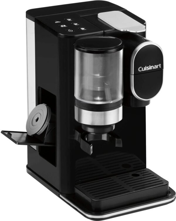 Cuisinart - Grind & Brew Single-Serve Coffeemaker - Black - Open Box - Excellent