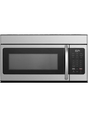 Insignia™ - 1.6 Cu. Ft. Over-the-Range Microwave - Stainless Steel