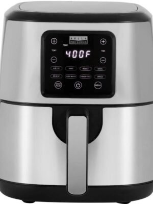bella PRO - 4.2-qt. Touchscreen Air Fryer - Stainless Steel