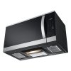 LG - 1.8 Cu. Ft. Over-the-Range Smart Microwave with Sensor Cooking and EasyClean - PrintProof Stainless Steel - Open Box - Fair