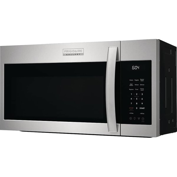 Frigidaire - Gallery 1.9 Cu. Ft. Over-The-Range Microwave with PureAir Filter - Stainless steel