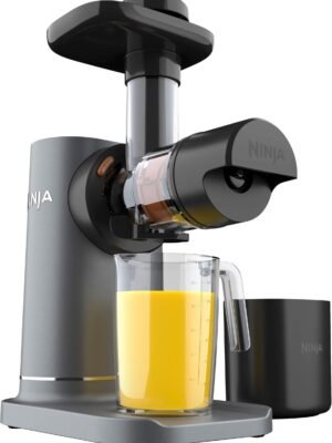Ninja - NeverClog Cold Press Juicer - Charcoal