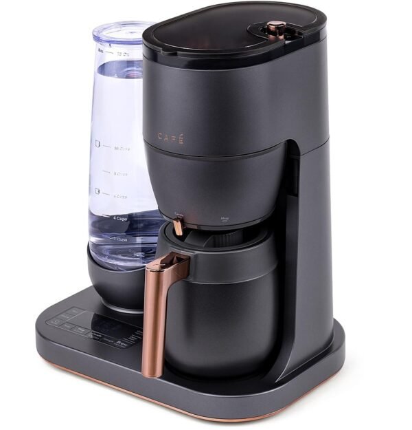 Café - Grind & Brew Smart Coffee Maker with Thermal Carafe and Gold Cup Standard - Matte Black