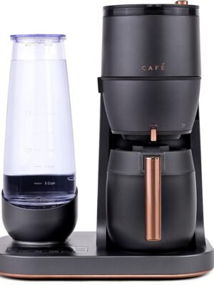 Café - Grind & Brew Smart Coffee Maker with Thermal Carafe and Gold Cup Standard - Matte Black