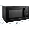 Insignia™ - 1.1 Cu. Ft. Countertop Microwave - Black