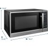 6568215cv18d.jpg Insignia™ - .9 Cu. Ft. Compact Countertop Microwave - Stainless Steel