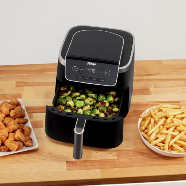 6570527cv1d.jpg Ninja - Air Fryer Pro 4-in-1 with 5 QT Capacity - Gray