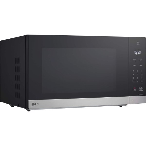 LG - 2.0 Cu. Ft. Countertop Microwave with Sensor Cooking and Smart Inverter - Stainless Steel