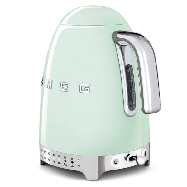 SMEG - KLF04 7-Cup Variable Temperature Kettle - Pastel Green