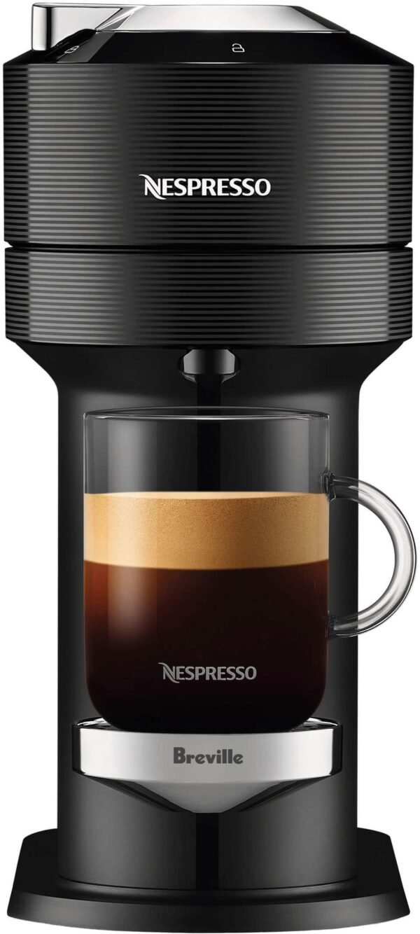 Nespresso - Vertuo Next Premium by Breville with Aeroccino3 - Classic Black