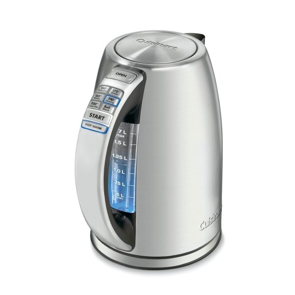 8aa84d11-102f-4499-b904-df0951c3b35b.jpg Cuisinart - PerfecTemp Cordless Electric Kettle - Silver