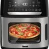 bella PRO - 12.6-qt. Touchscreen Air Fryer Pizza Oven with Rotisserie - Stainless Steel