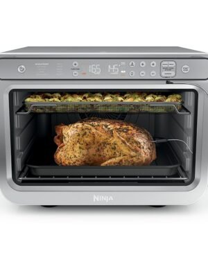 Ninja - Prestige Smart XL Air Fryer & Countertop Oven + Pro Cook - Stainless Steel