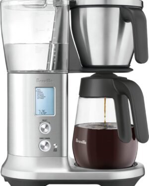 Breville - the Precision Brewer Glass 12-Cup Coffee Maker - Brushed Stainless Steel