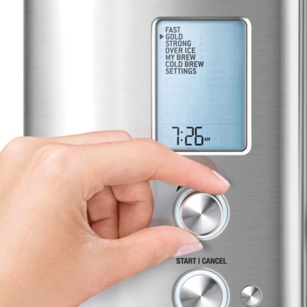 Breville - the Precision Brewer Glass 12-Cup Coffee Maker - Brushed Stainless Steel